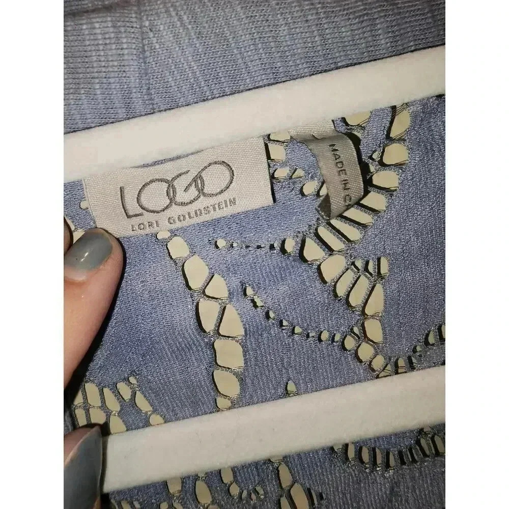 Logo by Lori Goldstein L Cardigan - Picture 3 of 4